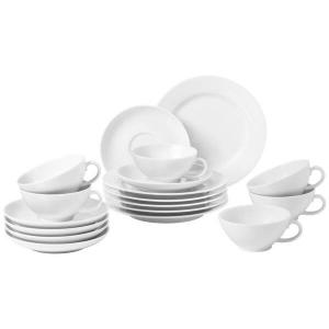 Чайный сервиз rondo liane, 18 предметов Seltmann Weiden, белый