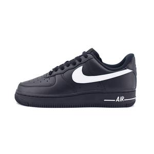 Nike Кроссовки Air Force 1 с антискользящим покрытием, износостойкие, низкие, для скейтбординга, унисекс, черные, белые