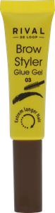 Гель для бровей RIVAL DE LOOP Brow Styler Glue Gel 03 Dark Brown