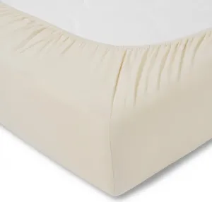 Простыня на резинке Jersey 100x200 см, фиолетовая Estella