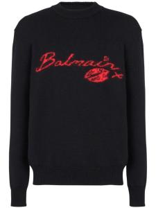 Balmain джемпер Balmain Kiss, черный