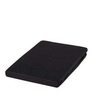 Натяжная простынь из крученого jersey Estella, черный