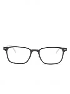 Очки в прямоугольной оправе Montblanc, черный