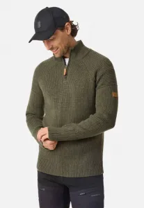 Джемпер nordkap с половинной молнией Swedemount, Olive Melange