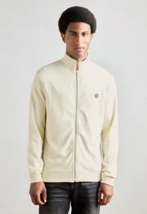 Кардиган-Толстовка на молнии Indicode Jeans, White Asparagus