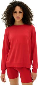 Толстовка Splits59 Andie Oversized Fleece Sweatshirt, цвет Pirate Red