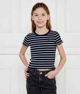 Футболки Cropped fit Tommy Hilfiger, синий