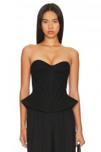 Топ NBD Arlette Corset, черный