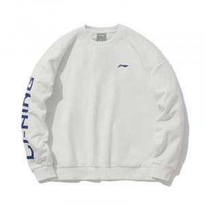 Толстовка унисекс белая Lining, белый