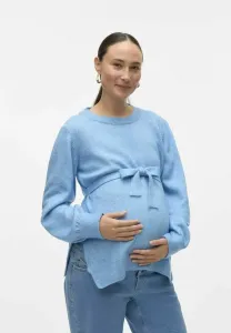 Джемпер rundhals стандартного гешниттена Mamalicious, Blue Bell