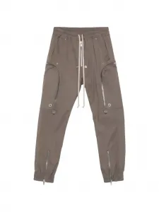 Брюки с молнией и карманом в стиле Баухаус Rick Owens, коричневый