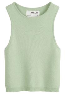 Вязаный топ MELA NIKARA, Mottled Green