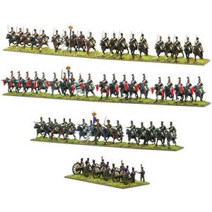 Миниатюра Warlord Games Black Powder Epic Battles: Waterloo - French Light Cavalry Brigade