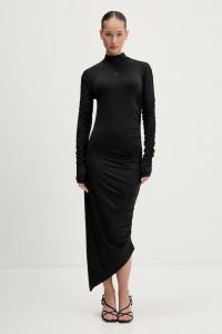 Платье с рюшами Adidas Originals, черный