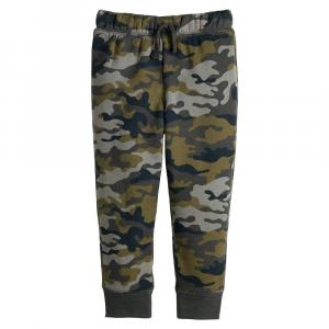 Флисовые спортивные штаны Jumping Beans для мальчиков для малышей, цвет Green Olive Camo
