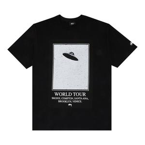 Футболка Stussy Unidentified WT 'Black', черный