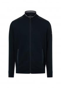 Толстовка bugatti Zip-up sweatshirt, Marine/Dark Blue