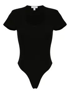 Боди с короткими рукавами Alaïa, черный