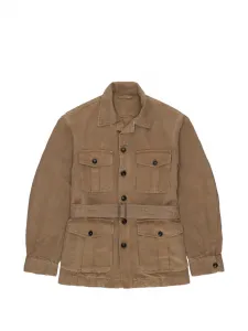 Куртка Clint на пуговицах Fortela, коричневый