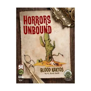 Horrors Unbound - Blood Kaktos (5E), D&D 5e Adventures, Sourcebooks & Supplements (Frog God Games), мягкая обложка