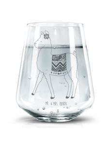 Стакан для питья Alpaca, без слов, прозрачный Mr. & Mrs. Panda