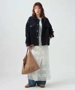 Сумка-хобо с плетеной ручкой Bayflow, цвет Suede Beige 55