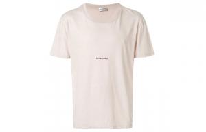 Футболка мужская розовая Saint Laurent, розовый
