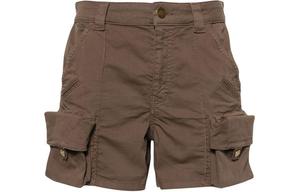 PINKO SS24 повседневные шорты Women's Brown