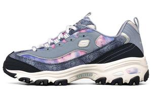 Кроссовки Skechers D'Lites 1.0 Chunky Sneakers Women's Low-Top Navy/Multicolor
