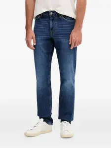 Джинсы из денима с нашивкой-логотипом Joop!, синий