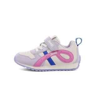 Кроссовки Casual низкие Running Collection Slip Resistant Abrasion Resistant детские Jeep, розовый peach фиолетовый