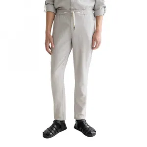 Брюки из льна Warren Seasonal Core от Scotch & Soda, серый