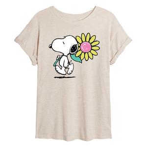 Детская струящаяся футболка Peanuts Snoopy Daisy Licensed Character