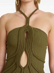 Cult Gaia платье миди Avery, зеленый