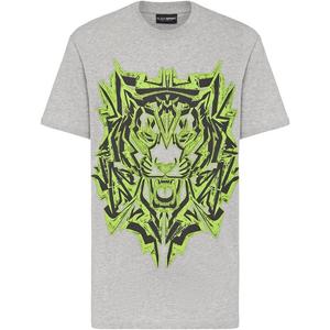 Рубашка громовой тигр Plein Sport, цвет grau 212