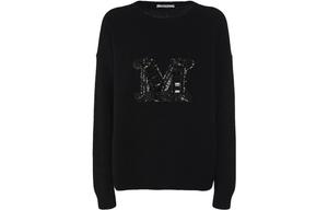 МакМара Свитер с Логотипом, Черный