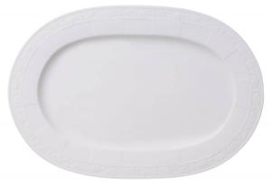 Сервировочное блюдо Villeroy & Boch White Pearl, белый - фарфор - 24 x 2 x 35 см