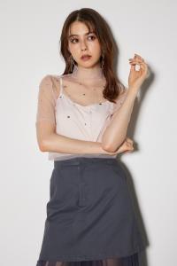 Металлический шар, прозрачный топ