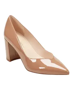 Женские туфли Caitlin Slip-On на блочном каблуке Marc Fisher, коричневый