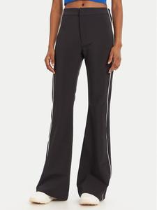 Брюки из ткани regular fit Hizumi 50542169 Hugo, чёрный