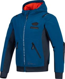 Водонепроницаемая текстильная мотоциклетная куртка Alpinestars moblast wp, Light Blue/Dark Blue