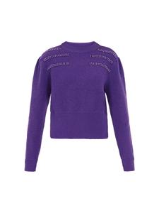 Женский свитер фиолетового цвета myMo