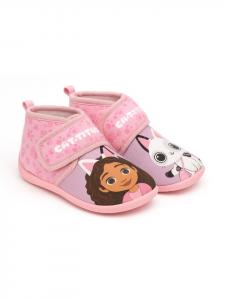 Тапочки для кукольного домика Gabby's, детские нескользящие ботильоны для дома розового цвета Gabby's Dollhouse