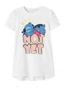 Ночная рубашка regular fit Stitch 13242966 Name It, белый