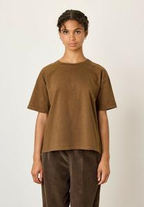 Футболка American Vintage Basic T-shirt, Chataignier Vintage/Brown