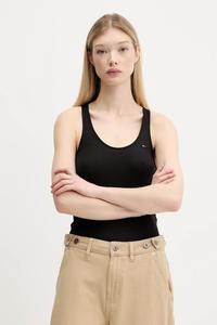 Топ Tommy Jeans, черный