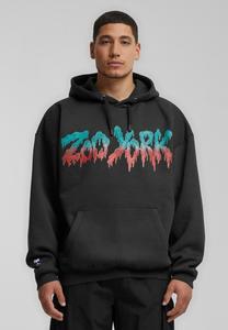 Толстовка с капюшоном SCARY ZOO YORK, черный