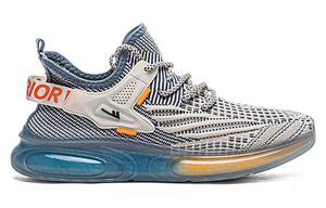 Кроссовки WARRIOR Lifestyle Shoes Men Low-top Beige/Blue, бежевый/синий