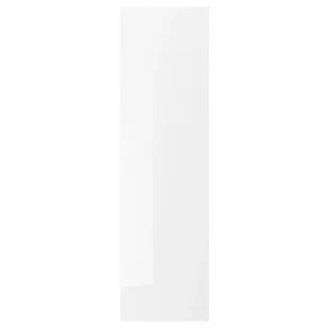 Дверь, глянцевый белый, 40x140 см, RINGHULT IKEA