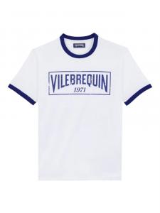 Футболка с логотипом Vilebrequin, белый